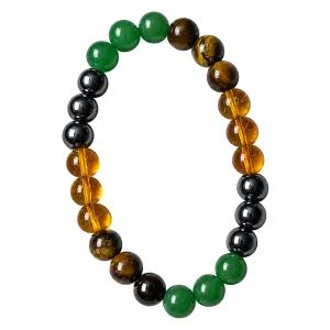 Green Aventurine Tiger Eye Bracelet