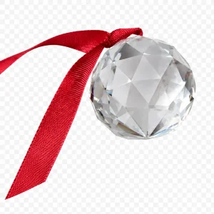 Crystal Feng Shui Hanging Ball (Medium size)